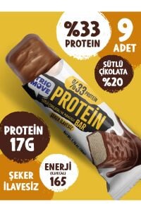 TrioMove Protein Bar - Mango ve Yoğurtlu, %33 Protein, 50 gr x 9 Adet