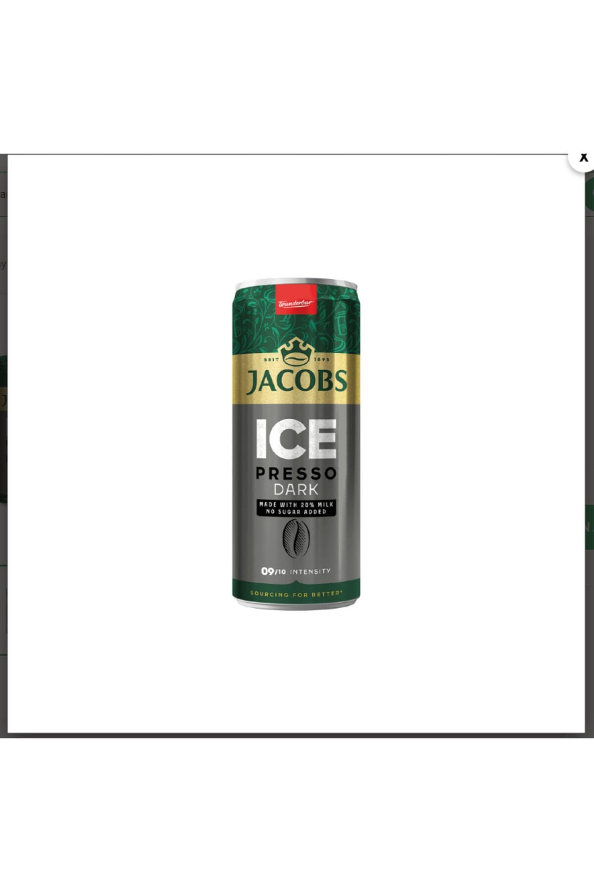 Jacobs Icepresso Dark Soğuk Kahve 250 ml x 12 Adet