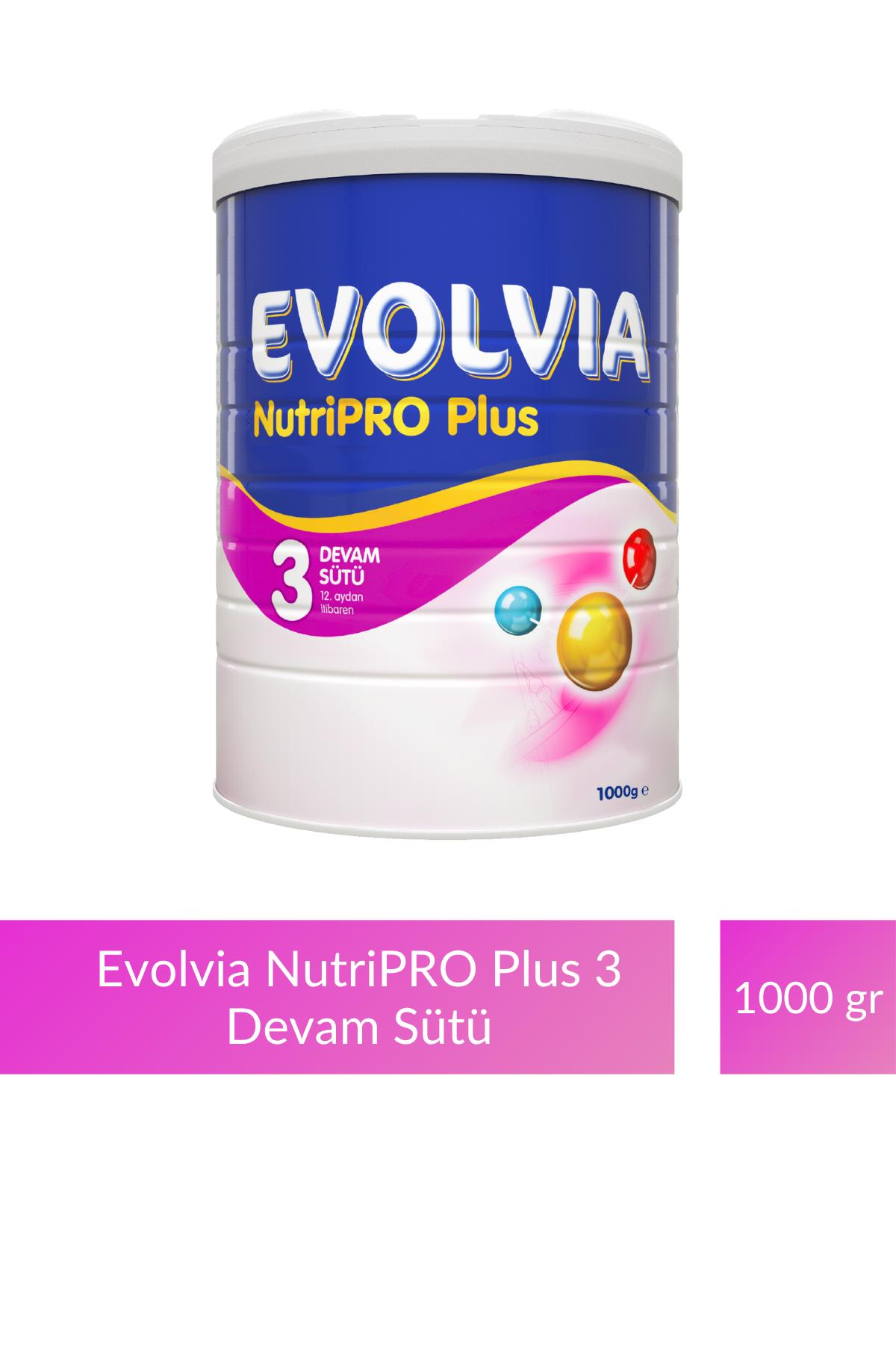 Evolvia NutriPRO Plus 3 Devam Sütü 1000 gr