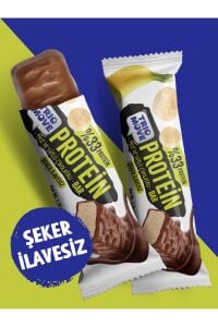 TrioMove Protein Bar - Muz ve Sütlü Çikolatalı, %33 Protein, 50 gr x 9 Adet