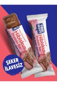 TrioMove Protein Bar - Hibiskus ve Sütlü Çikolatalı, %33 Protein, 50 gr x 9 Adet