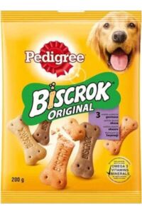 Pedigre Biscrok Multi Mix Köpek Ödül Maması Bisküvi 200 gr x 12 Adet