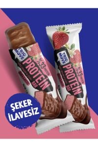 TrioMove Protein Bar - Çilekli Ve Sütlü Çikolatalı, %33 Protein, 50 gr x 9 Adet