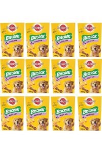 Pedigre Biscrok Multi Mix Köpek Ödül Bisküvisi 500 gr x 12 Adet