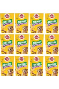 Pedigre Biscrok Multi Mix Köpek Ödül Bisküvisi 500 gr x 12 Adet
