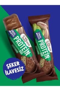 TrioMove Protein Bar - Antep Fıstıklı ve Sütlü Çikolatalı, %33 Protein, 50 gr x 9 Adet