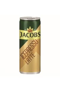 Jacobs Icepresso LATTE 250 ml Soğuk Kahve x 24 Adet