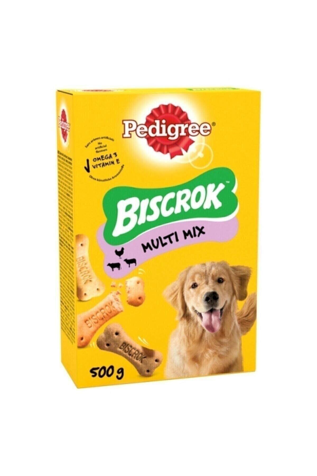 Pedigre Biscrok Multi Mix Köpek Ödül Bisküvisi 500 gr X 2 Adet