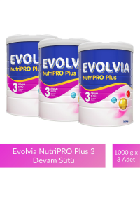 Evolvia NutriPRO Plus 3 Devam Sütü 1000 gr x 3 Adet