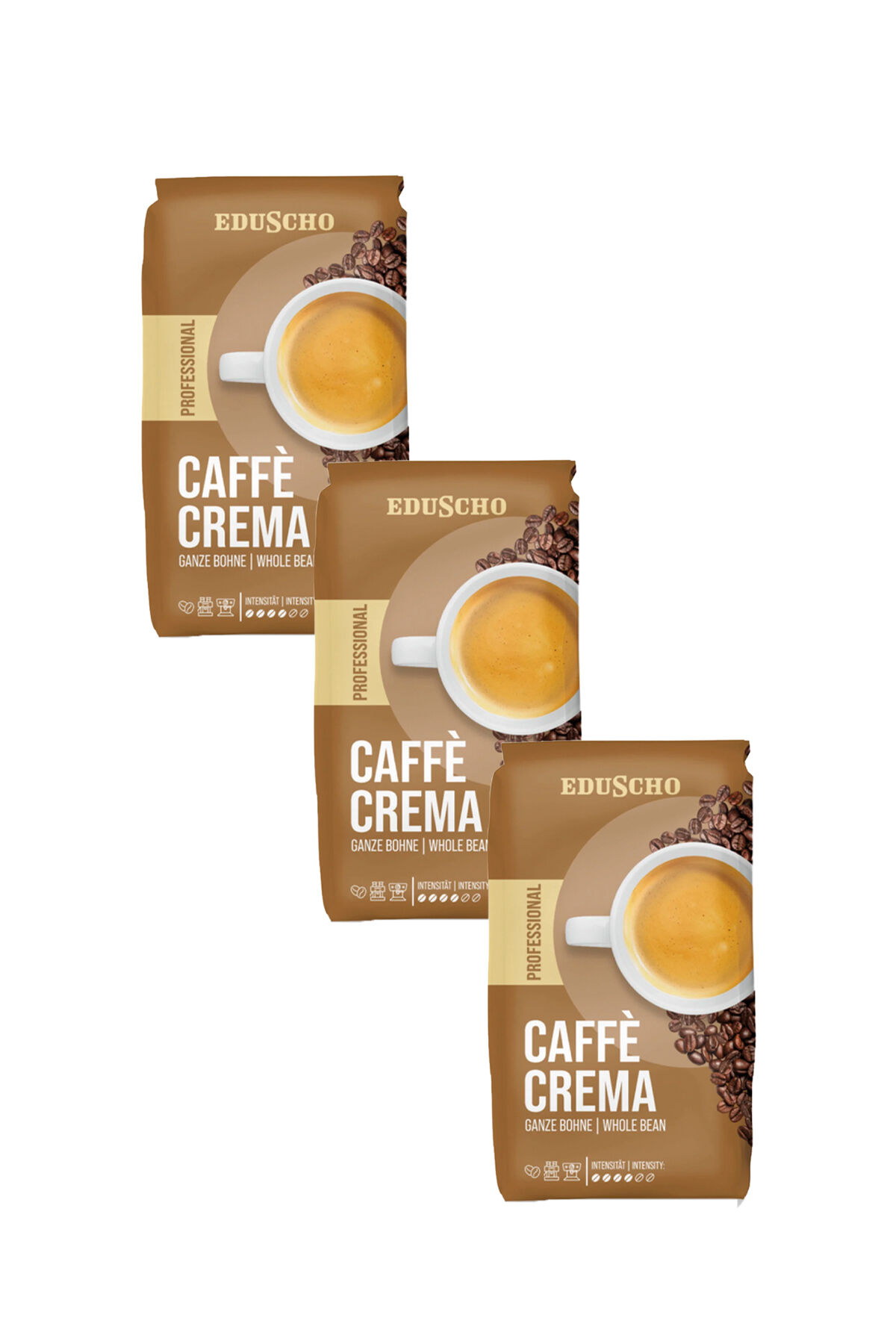 Eduscho Professional Crema Çekirdek 1 KG x 3 Adet