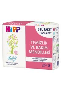 Babysanft Islak Temizlik Ve Bakım Mendilleri 3 X 56 Adet