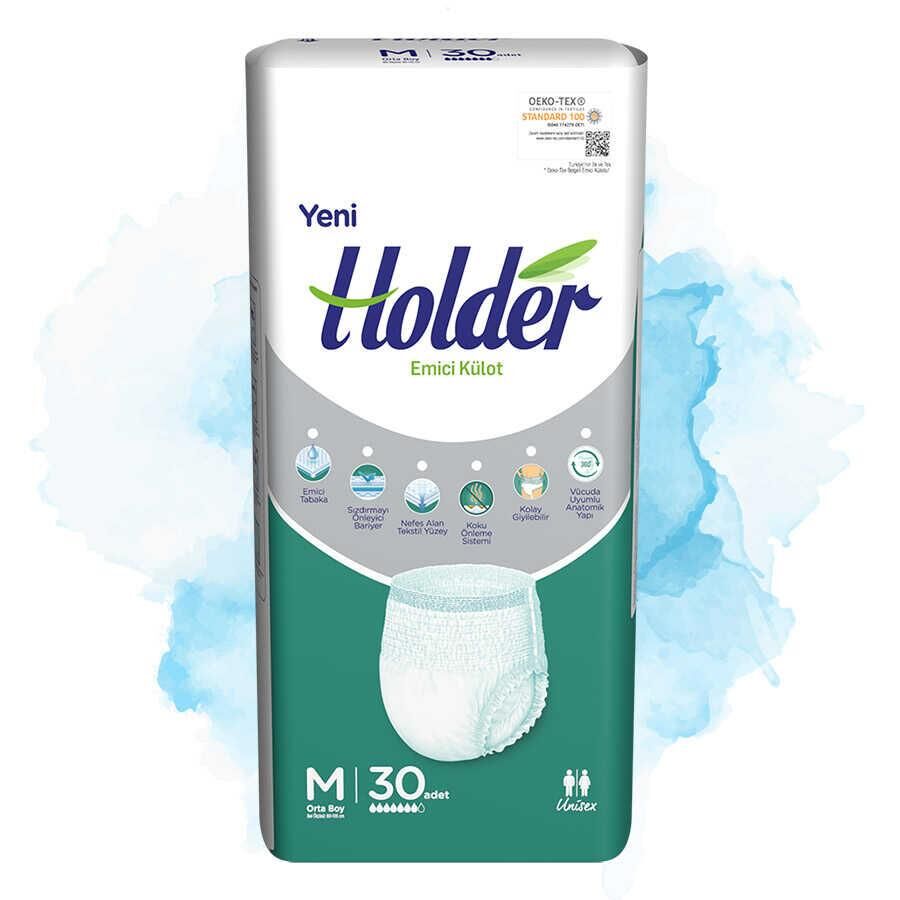 Holder Emici Külot Yetişkin Hasta Bezi Orta Boy ( Medium ) 30 Adet