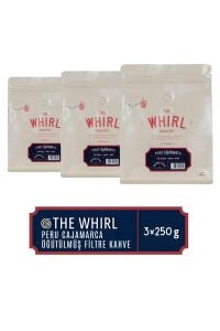 The Whirl Peru Cajamarca Öğütülmüş Filtre Kah 250 gr x 3 Adet