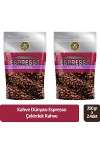Kahve Dünyası Espresso Çekirdek Kahve 250 gr x 2 Adet