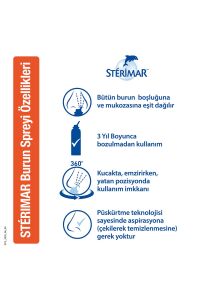 Sterimar Tıkalı Burun Hypertonic Yetişkin 50 ml