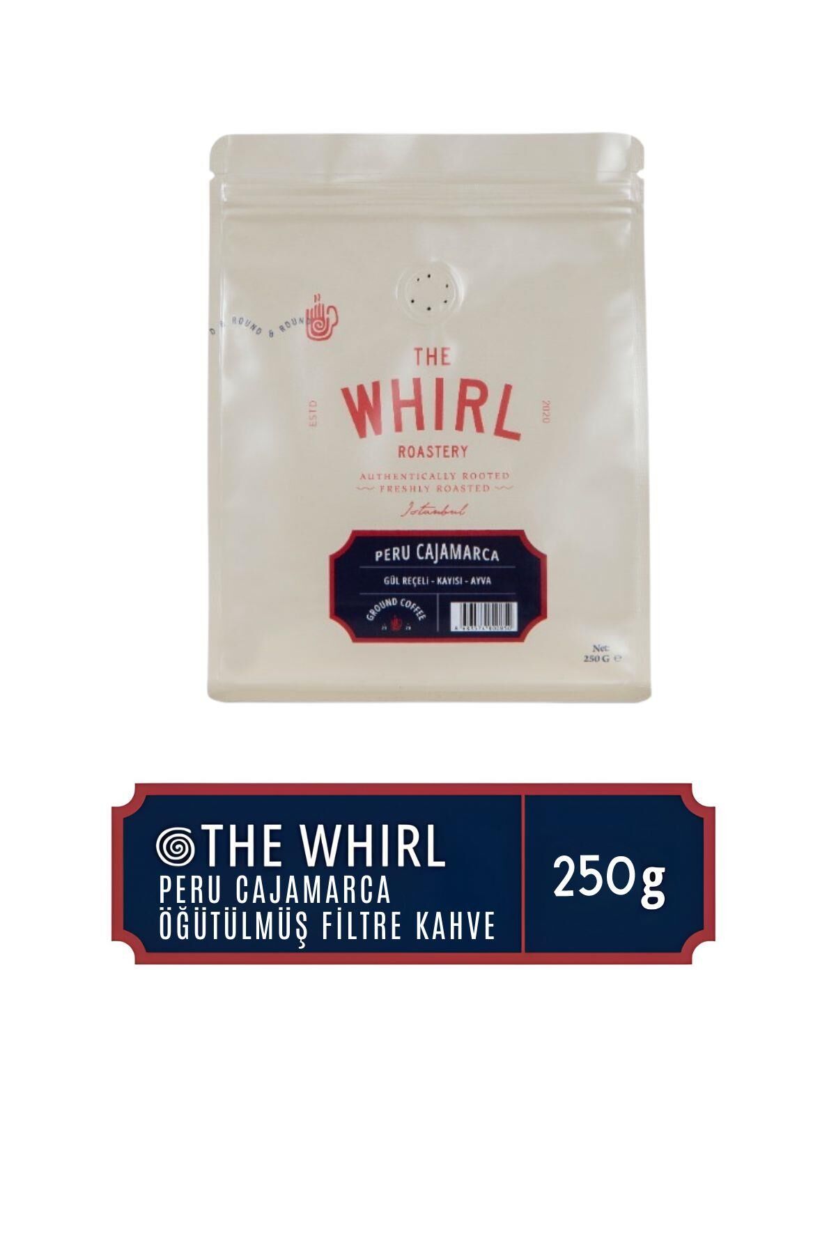 The Whirl Peru Cajamarca Öğütülmüş Filtre Kah 250g