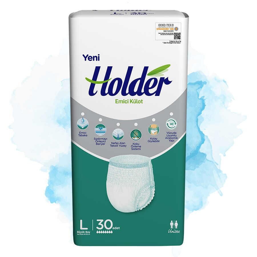 Holder Emici Külot Yetişkin Hasta Bezi Büyük Boy ( Large ) 30 Adet