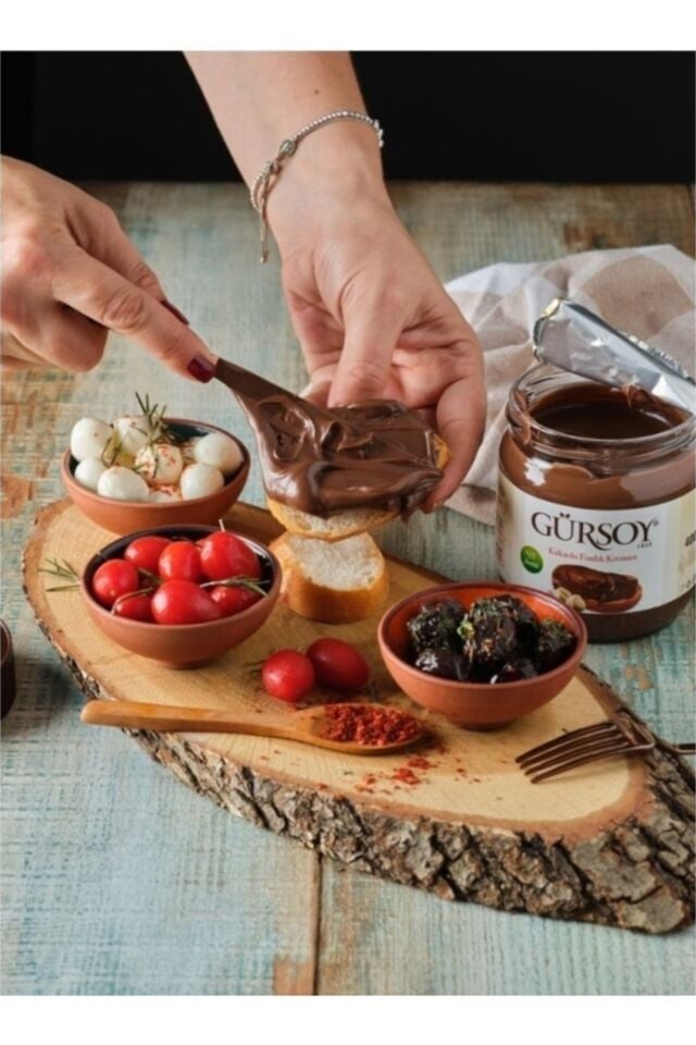Kakaolu Fındık Kreması 400 gr 3 Adet Glutensiz