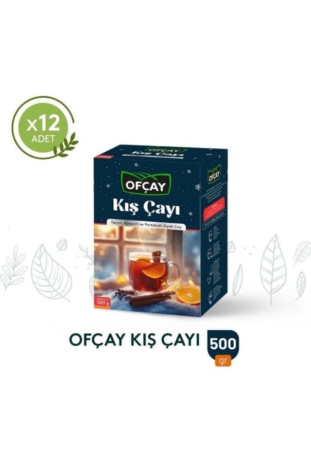 Ofçay Kış Çayı 500 g - 12'li Koli