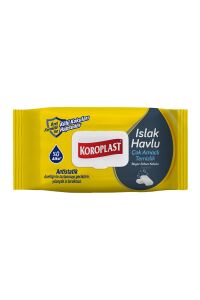 Çok Amaçlı Islak Temizlik Havlusu Ferah - Beyaz Sabun Kokulu 2x100 adet