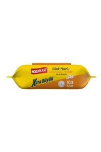 Mop uyumlu Çok Amaçlı Islak Temizlik Havlusu Ferah Kokulu 3x100 adet