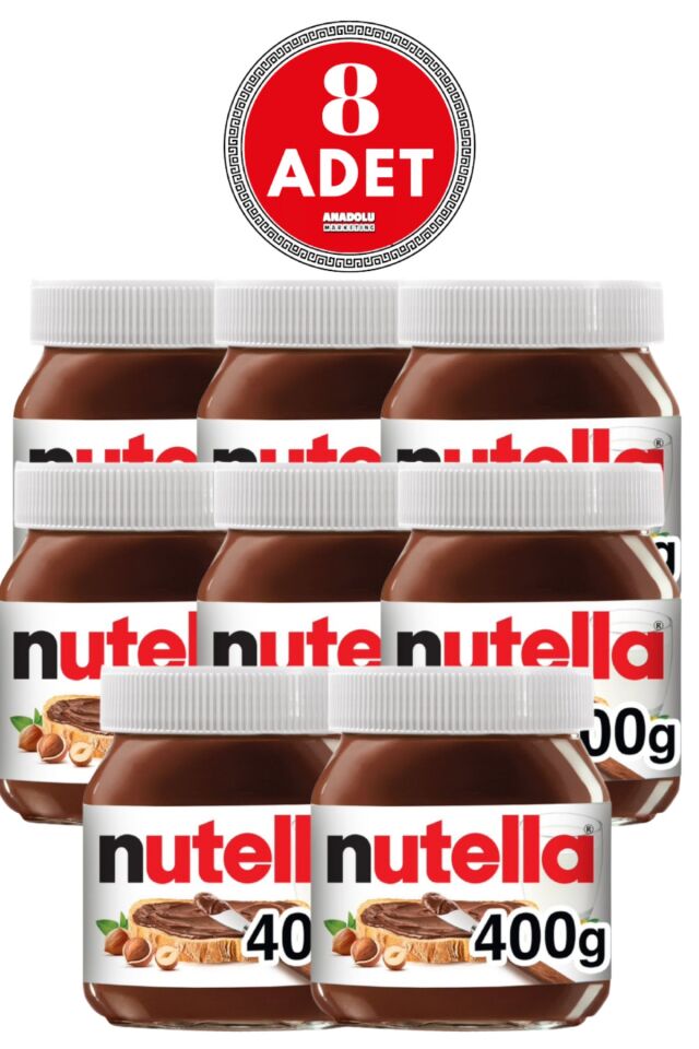Kakaolu Fındık Krem Çikolata 400 G 8 Adet
