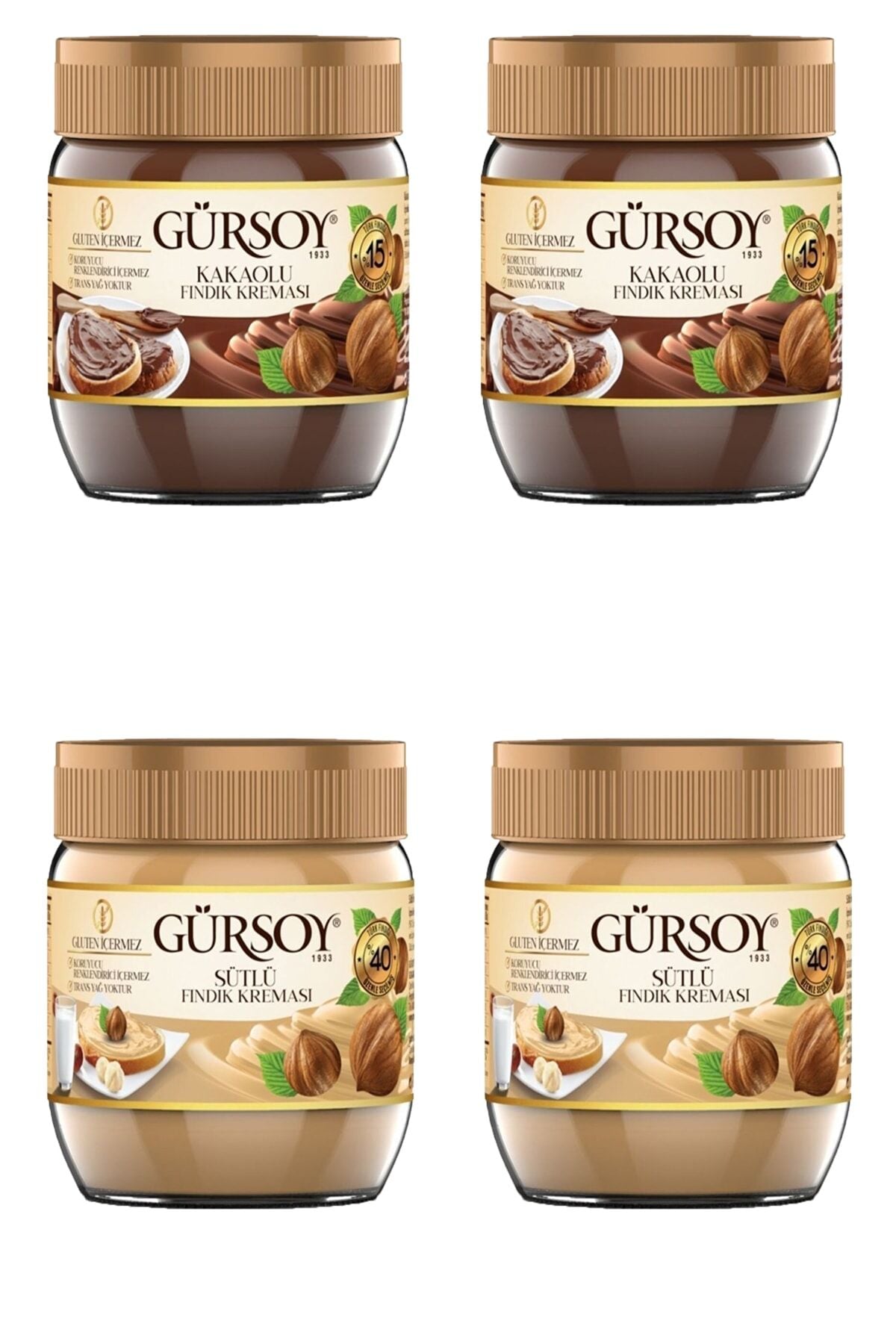 Kahvaltı Sofrasının Gözdesi Kakaolu Fındık Kreması Ve Sütlü Fındık Kreması Avantaj Paket