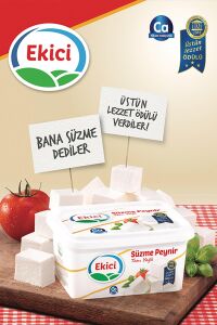 Ekici Tam Yağlı Beyaz Peynir 800gr + Taze Kaşar Peyniri 600gr + Süzme Peynir 400gr 3'lü Lezzet Paketi