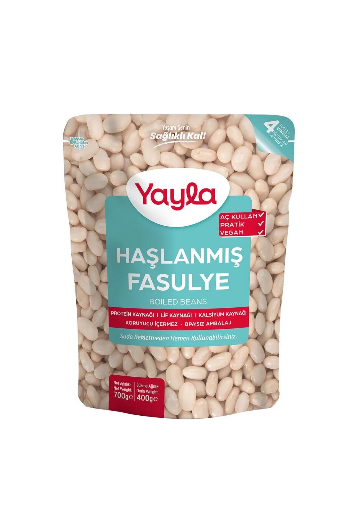 Yayla Haşlanmış Fasulye 700 gr