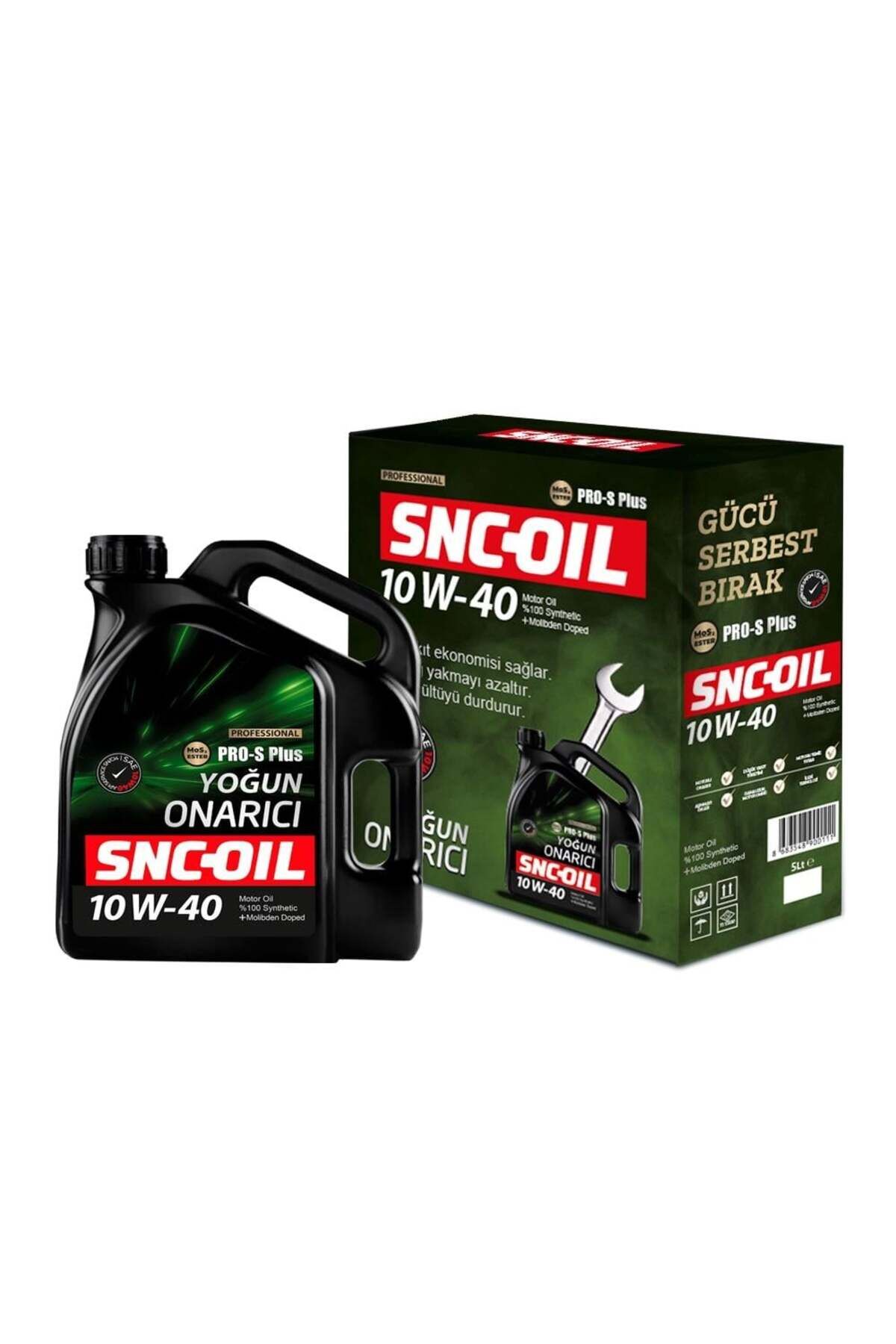 Snc Pro-s Plus Quattro Yoğun Onarıcı 10w-40 5 Litre Motor Yağı