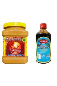 Çavuşoğlu Tahin Kepeksiz 930 gr + Çavuşoğlu Keçiboynuzu Pekmezi 1000 gr