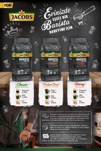 Jacobs Barista Editions Strong Filtre Kahve 225 gr 6 Al 5 Öde