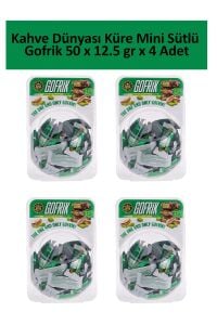 Kahve Dünyası Küre Mini Sütlü Gofrik 50 x 12.5 gr x 4 Adet