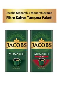 Jacobs Monarch 500 gr + Monarch Aroma 500 gr Filtre Kahve Tanışma Paketi