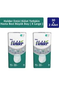 Holder Emici Külot Yetişkin Hasta Bezi Büyük Boy ( X Large ) 30 x 2 Adet