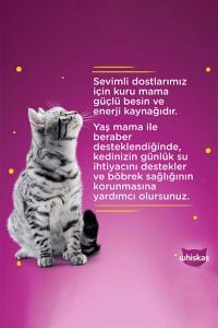 Whiskas Tavuklu Yetişkin Konserve Kedi Maması 400 gr x 12 Adet