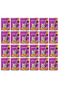 Whiskas Tavuklu Konserve Kedi Maması 400 gr x 24 Adet