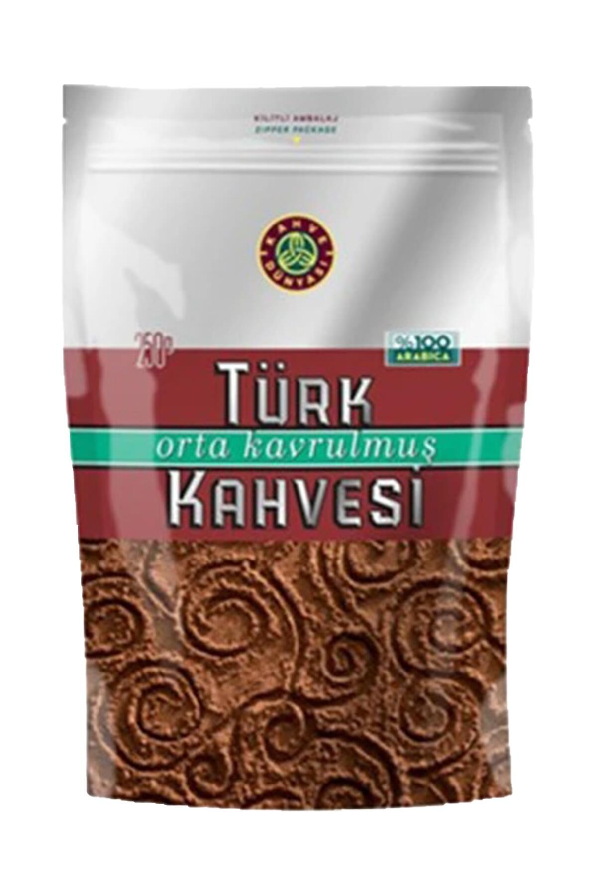 Kahve Dünyası Zıpper Türk Kahvesi Orta Kavrulmuş 250 gr