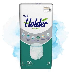 Holder Emici Külot Yetişkin Hasta Bezi Büyük Boy ( Large ) 30  x 4 Adet
