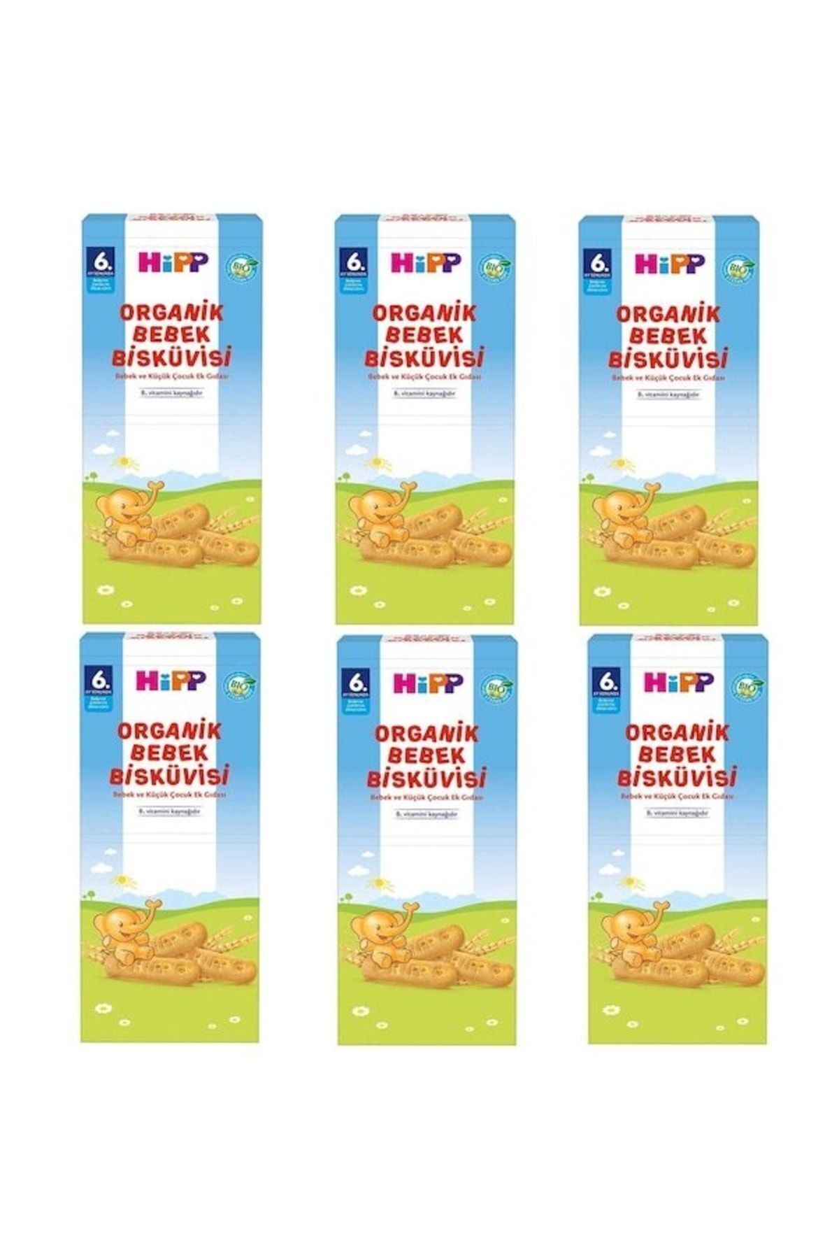 Organik Bebek Bisküvisi 180 Gr-6 Adet