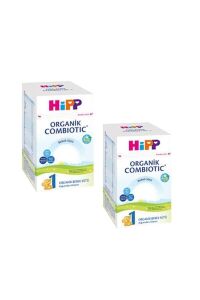 1 Organik Bebek Sütü Combiotic 600 gr X 2 Adet