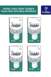 Holder Emici Külot Yetişkin Hasta Bezi Orta Boy ( Medium ) 30 x 4 Adet