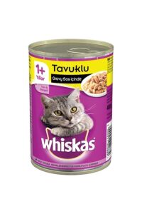 Whiskas Tavuklu Konserve Kedi Maması 400 gr x 24 Adet