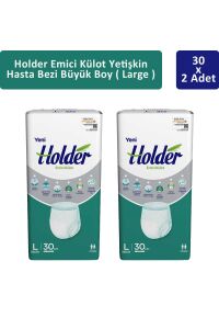 Holder Emici Külot Yetişkin Hasta Bezi Büyük Boy ( Large ) 30  x 2 Adet