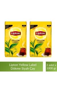 Lipton Yellow Label Dökme Siyah Çay 1000 gr x 2 Adet