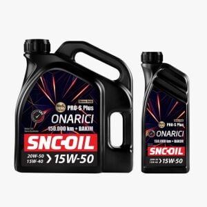 SNC-OİL15W-50 150.000 KM + BAKIM 4 LT + 15W-50 150.000 KM + BAKIM 1 LT
