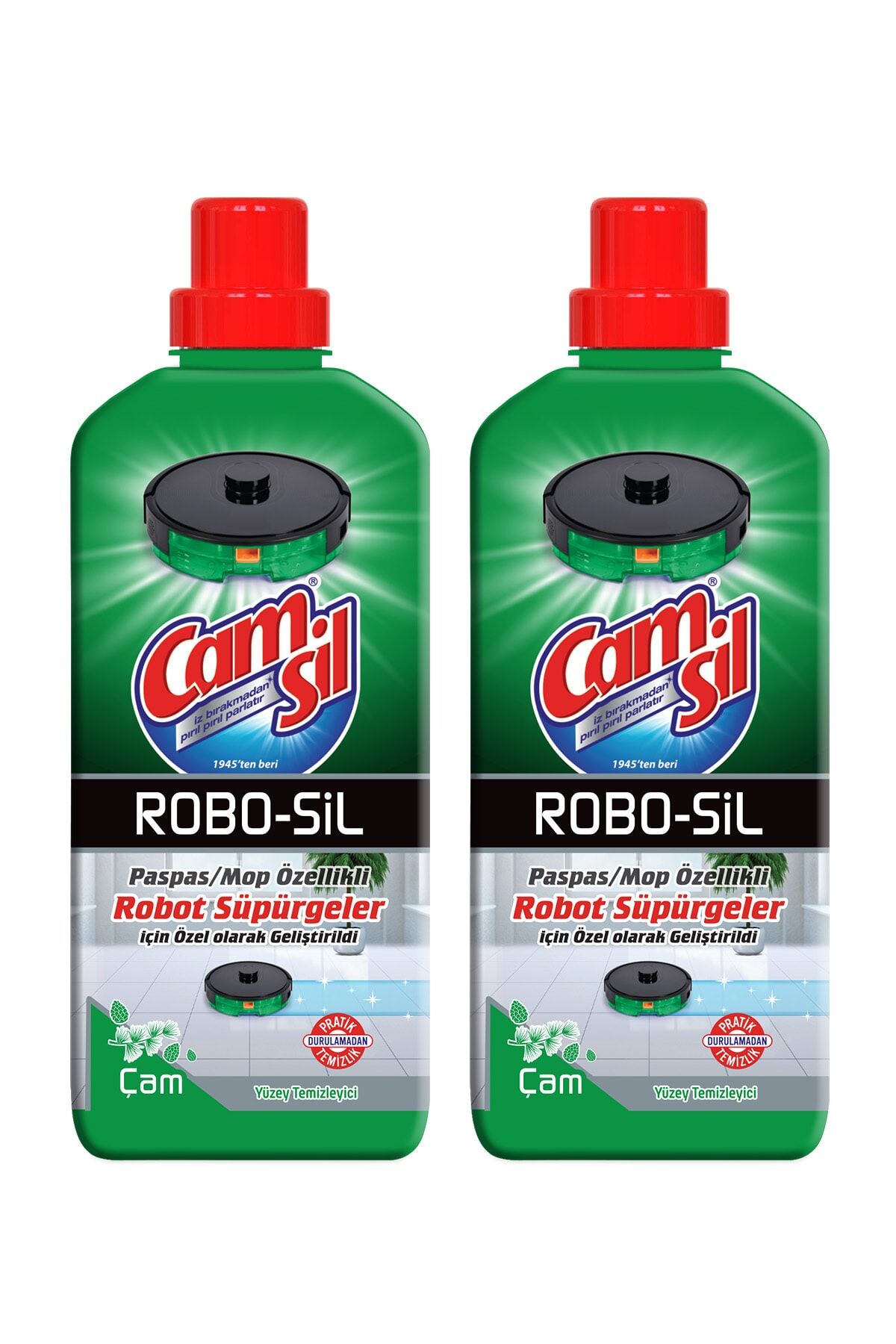 Camsil Robo-Sil Yüzey Temizleyici Çam 900 ml 2'li