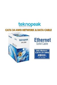 Tpc-806 305m Gri Cat6 Kablo