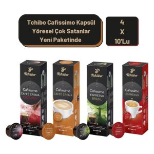 Tchibo Cafissimo Kapsül Karma 4x10 Paket