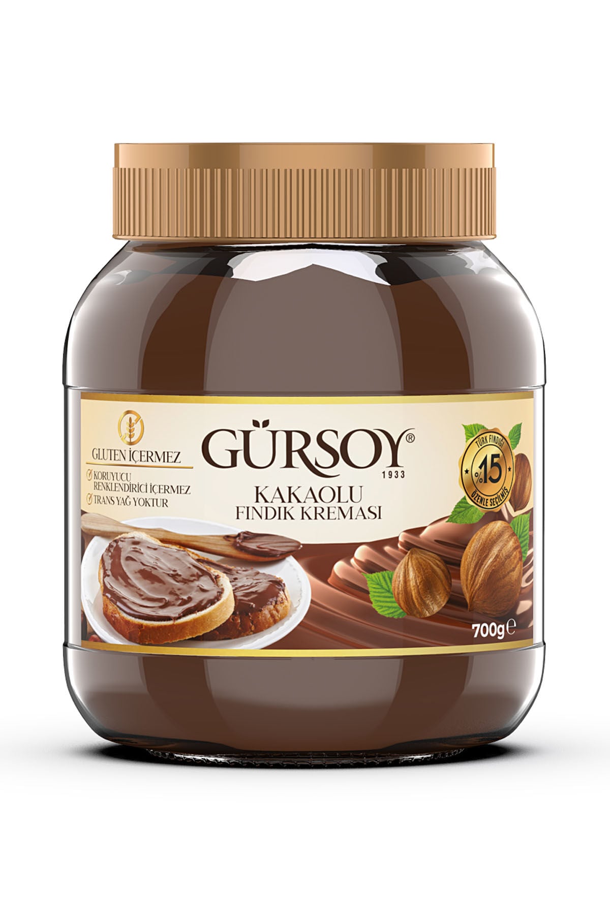 Gürsoy Kakaolu Fındık Kreması 700 Gr
